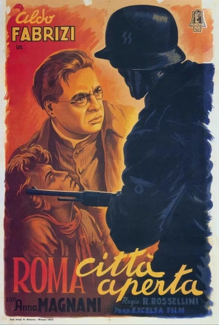 Production art for Rome, Open City