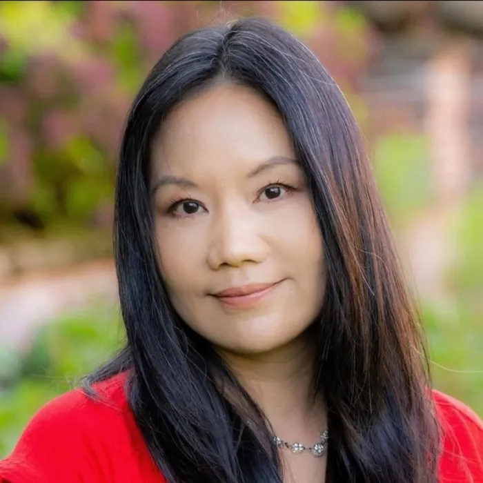 Production art for The Writer's Life in the Age of AI with Weina Dai Randel