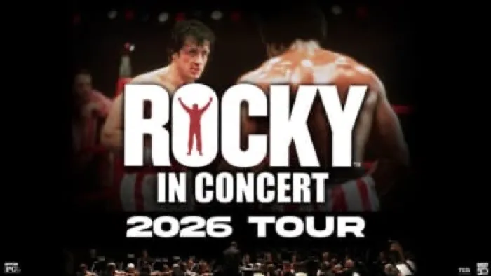 Production art for Rocky in Concert