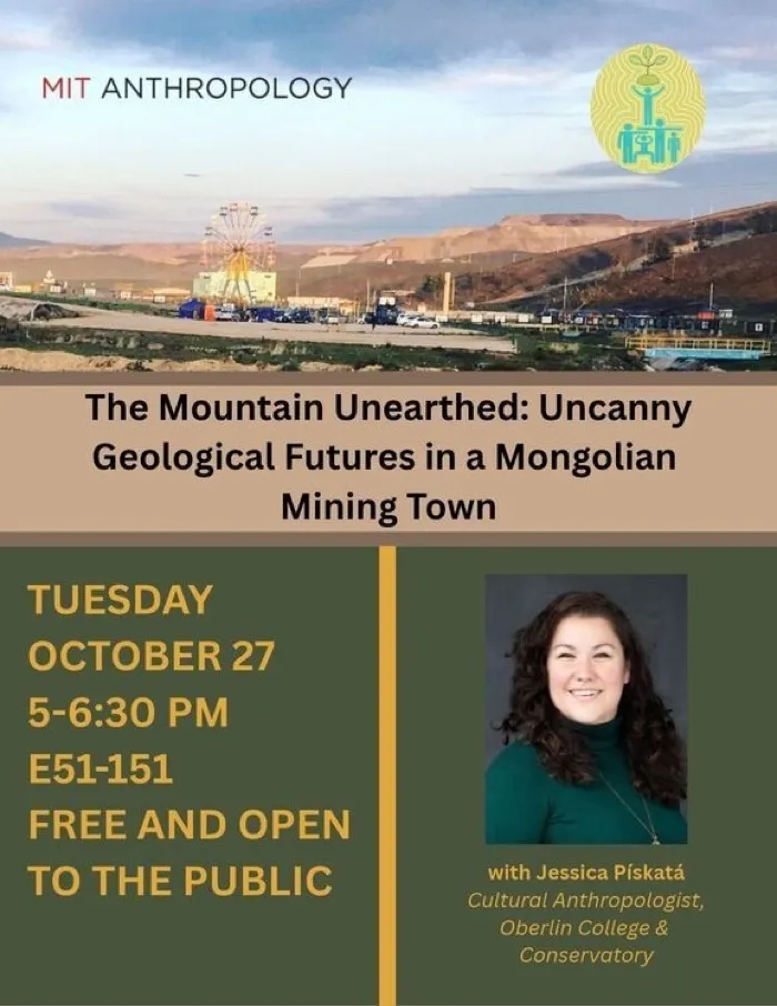 Production art for The Mountain Unearthed: Uncanny Geological Futures in a Mongolian Mining Town