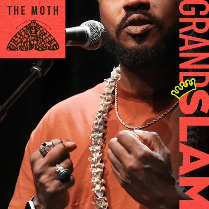 Production art for The Moth GrandSLAM