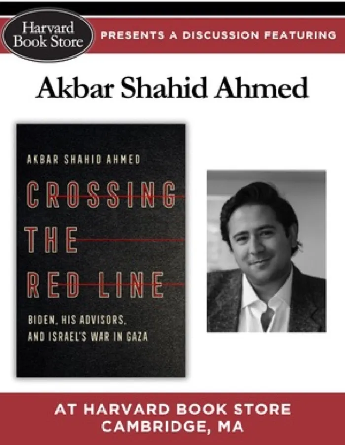 Production art for Akbar Shahid Ahmed at Harvard Book Store