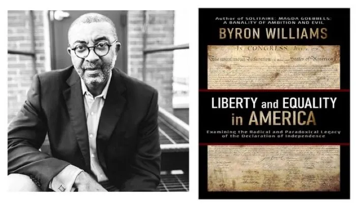 Production art for Author Talk: Byron Williams