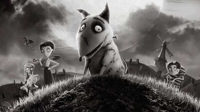 Production art for Frankenweenie
