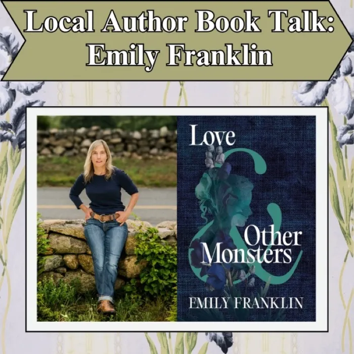 Production art for Local Author Book Talk - Emily Franklin