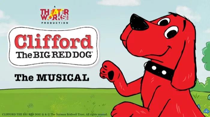 Production art for Clifford The Big Red Dog: The Musical