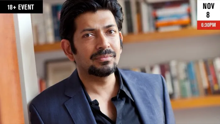 Production art for A Lee & Nile Albright Annual Symposium: An Evening with Dr. Siddhartha Mukherjee, Author of The Emperor of All Maladies