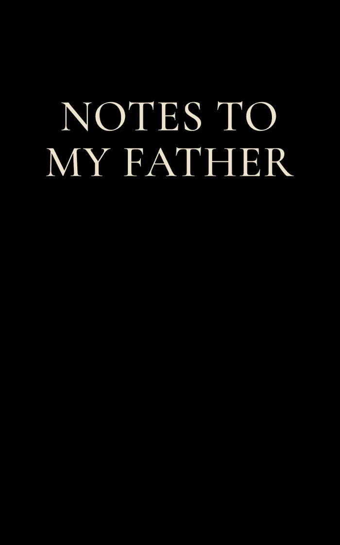 Production art for Author Talk: Carlton Champian — Notes to My Father