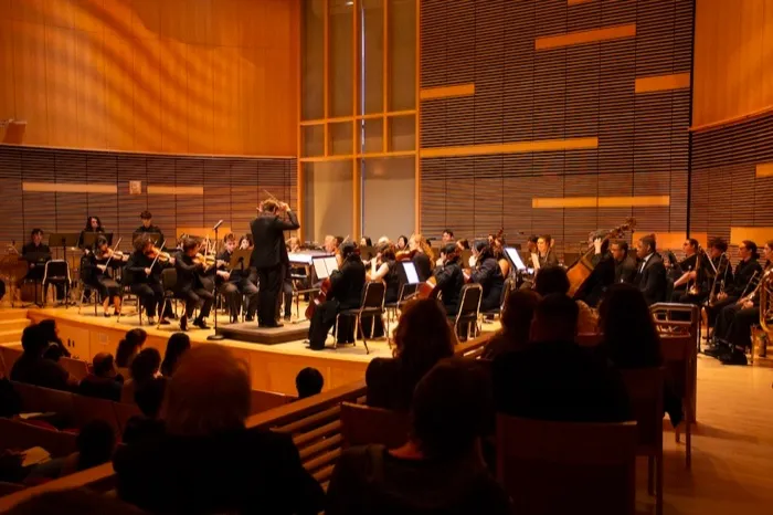 Production art for UMass Boston Orchestra: Middle Earth (Fall Concert)