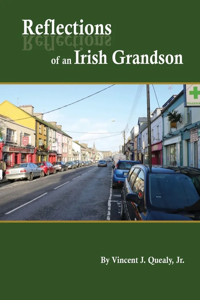 Production art for Author Signing with Vincent Quealy - REFLECTIONS OF AN IRISH GRANDSON