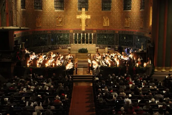 Production art for Candlelight Carols
