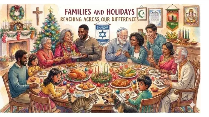 Production art for Families & Holidays