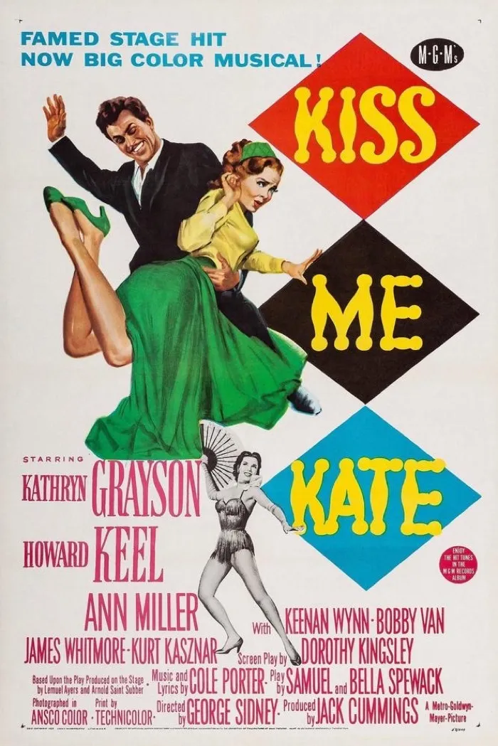 Production art for Kiss Me Kate