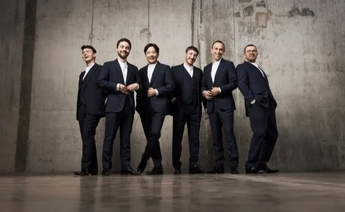 Production art for The King's Singers: Such Stuff as Dreams are Made On