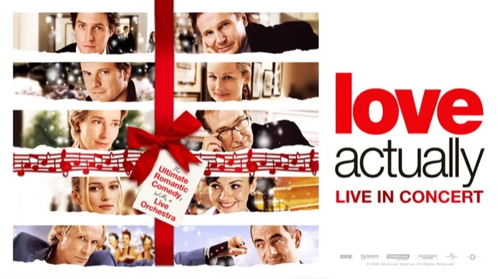 Production art for Love Actually in Concert