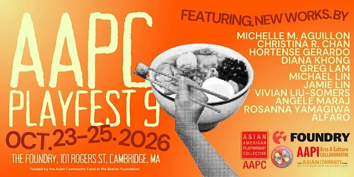 Production art for AAPC Playfest 9: Building, Becoming, Belonging