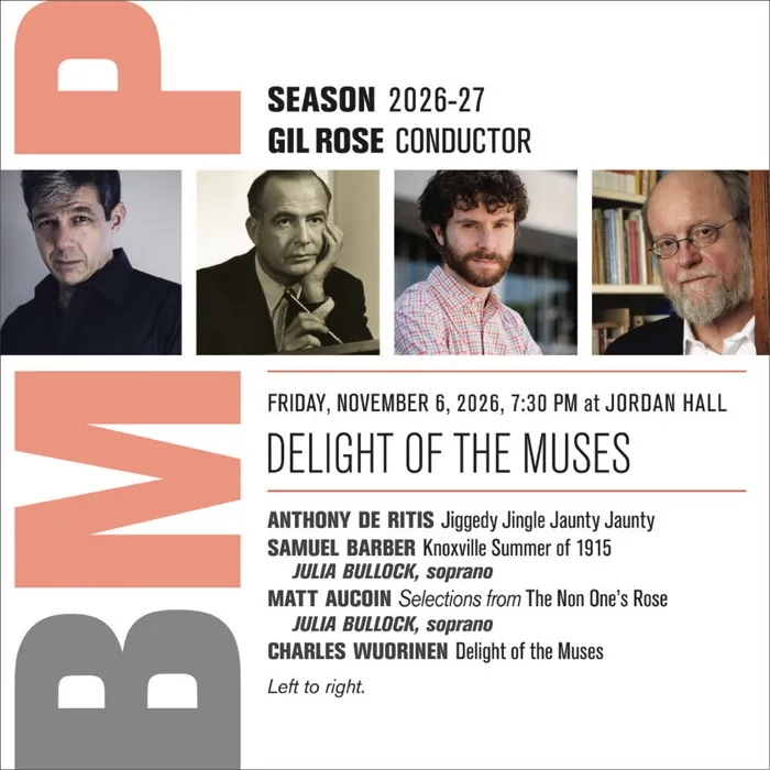 Production art for BMOP Presents Delight of the Muses