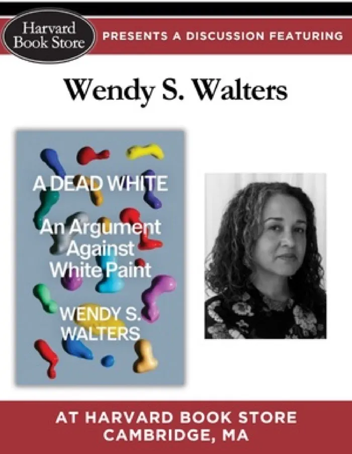 Production art for Wendy S. Walters at Harvard Book Store