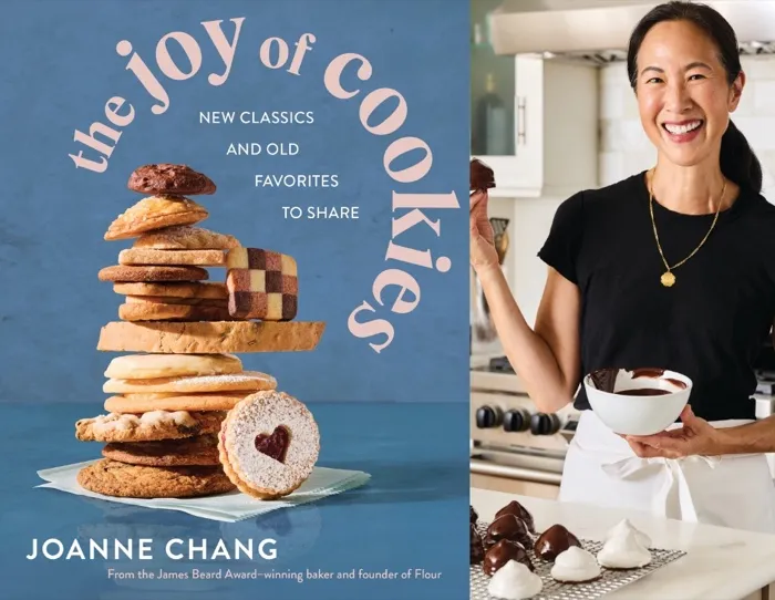 Production art for Joanne Chang, author of The Joy of Cookies