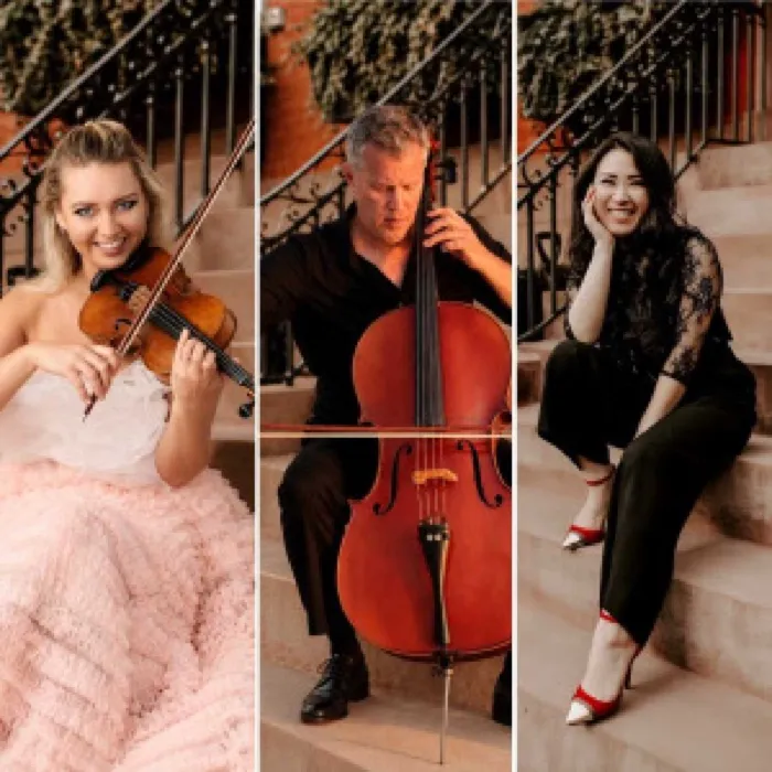 Production art for Classical Music @ the SPL: Egle Jarkova Piano Trio