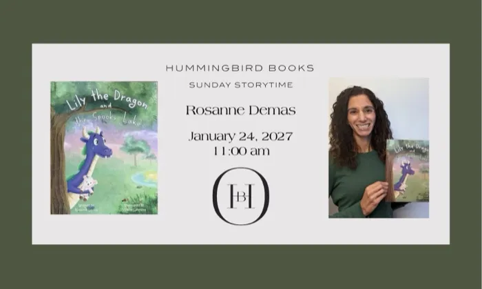 Production art for Sunday Storytime with Rosanne Demas