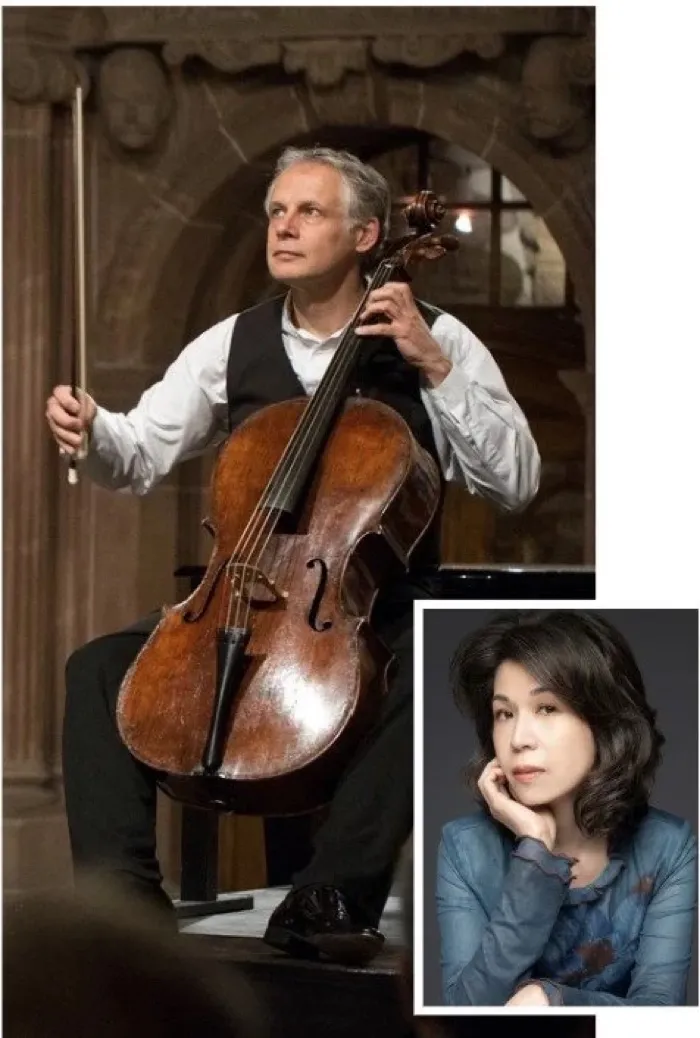 Production art for Beethoven Bicentennial Celebration: Complete Cello Sonatas
