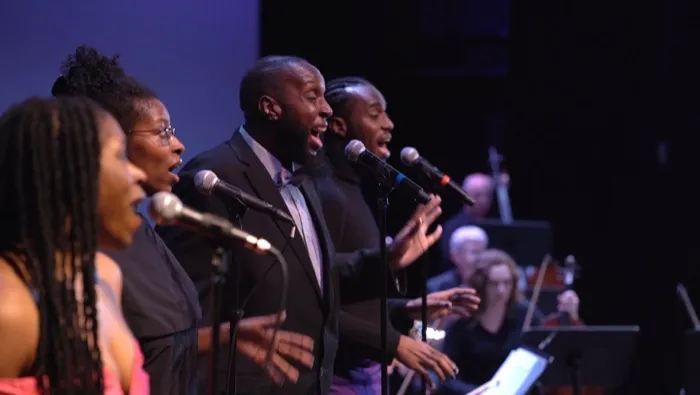 Production art for Black Resilience and Jubilation