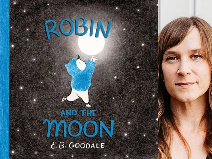 Production art for Story Hour! E.B. Goodale: Robin and the Moon