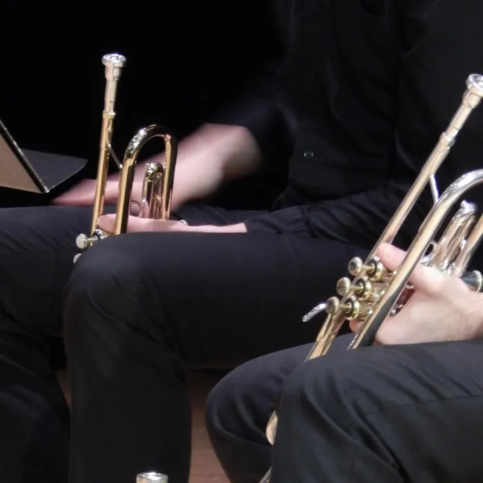 Production art for Brass Ensemble Concert: Holst, Villa-Lobos and Koetsier