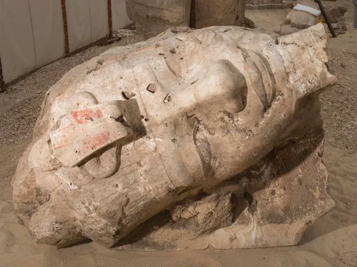 Production art for Royal Portraiture of Amenhotep III at Thebes
