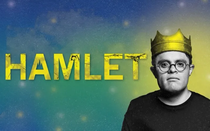Production art for Teatro La Plaza's Hamlet