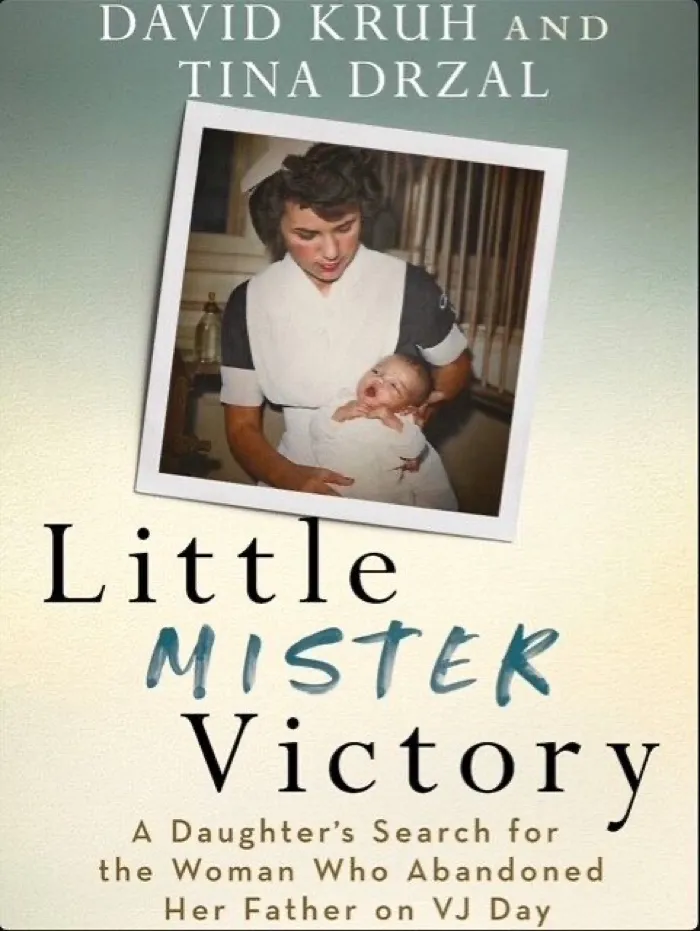 Production art for Author Talk: David Kruh — Little Mister Victory