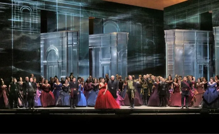 Production art for Otello (Met Opera Live in HD)