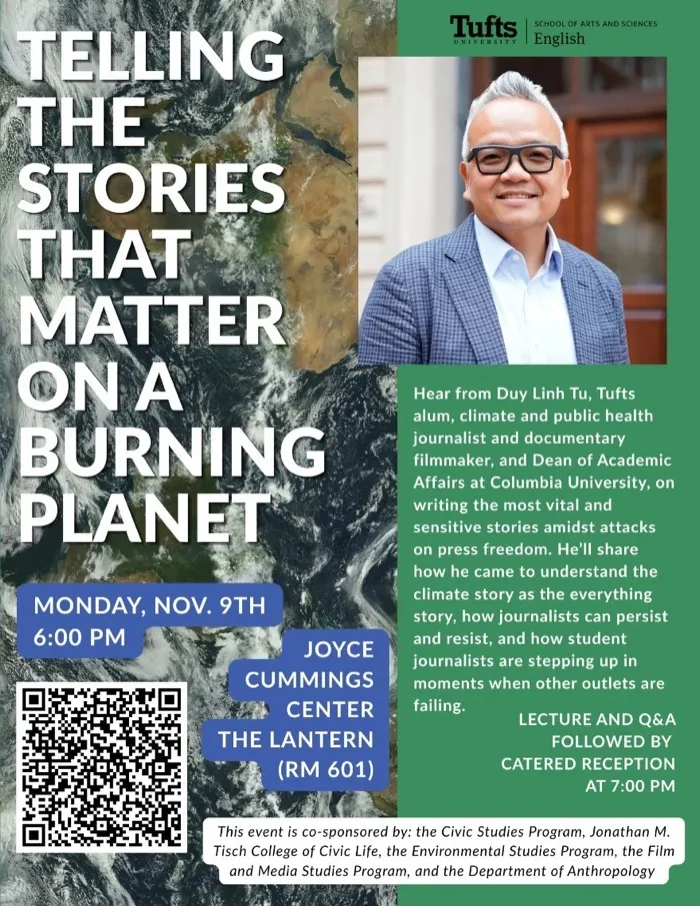 Production art for Telling the Stories that Matter on a Burning Planet: Duy Linh Tu