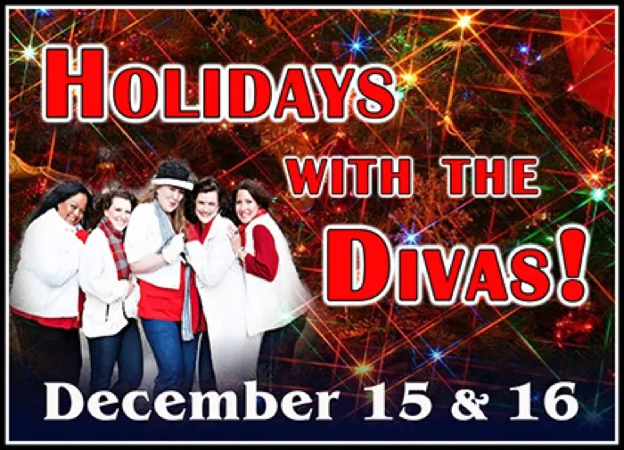 Production art for Holidays with the Divas