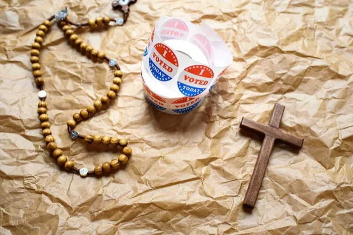 Production art for Religion and the 2026 Midterms: Polarization and Pursuing the Common Good