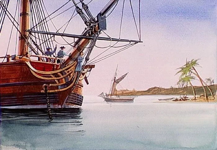 Production art for To the Farthest Ports of the Rich East