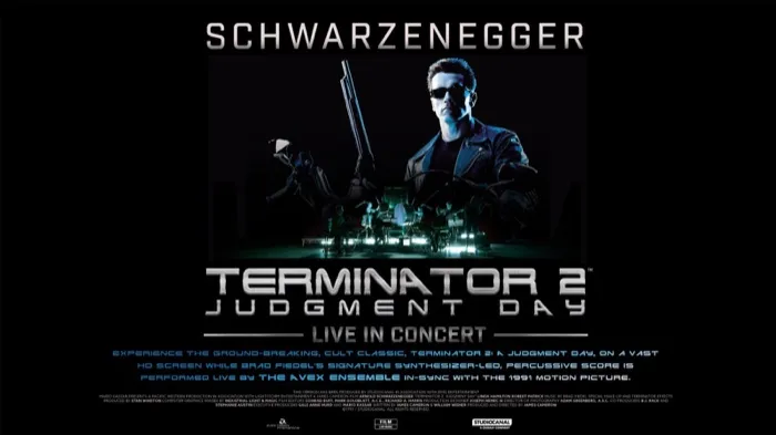 Production art for Terminator 2: Judgment Day Live in Concert