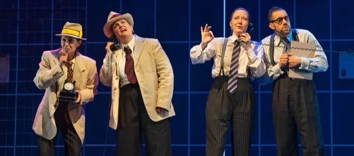 Production art for Operation Mincemeat: A New Musical