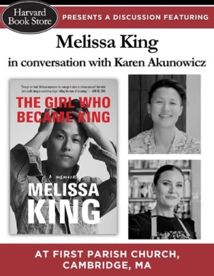 Production art for Melissa King at First Parish Church