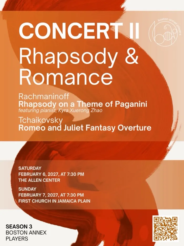 Production art for Concert II: Rhapsody & Romance