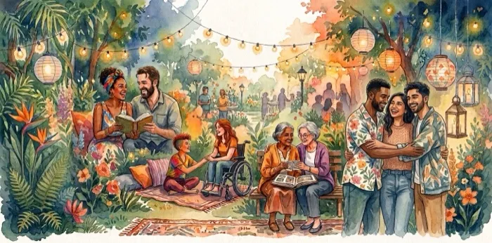 Production art for Stories of Unconventional Love