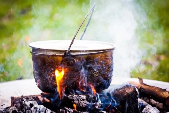 Production art for The Fire That Welcomes: An African Theology of Hospitality