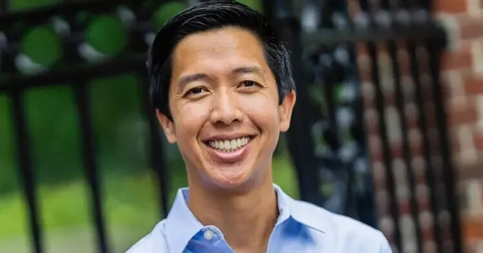 Production art for Celebrating QR Connections Series: Andrew Ho